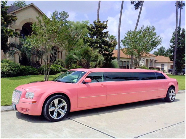 pink cadillac limo